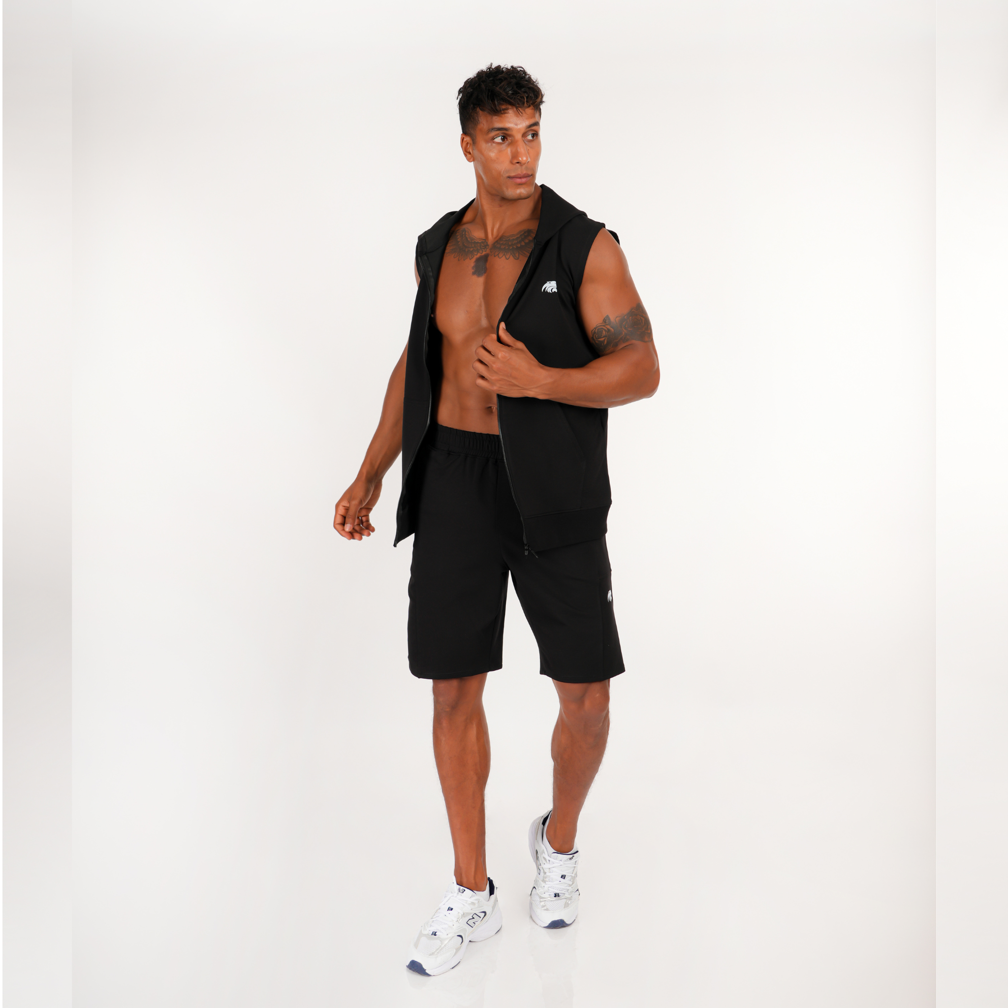 SLEEVELESS HOODIE TIGERZ