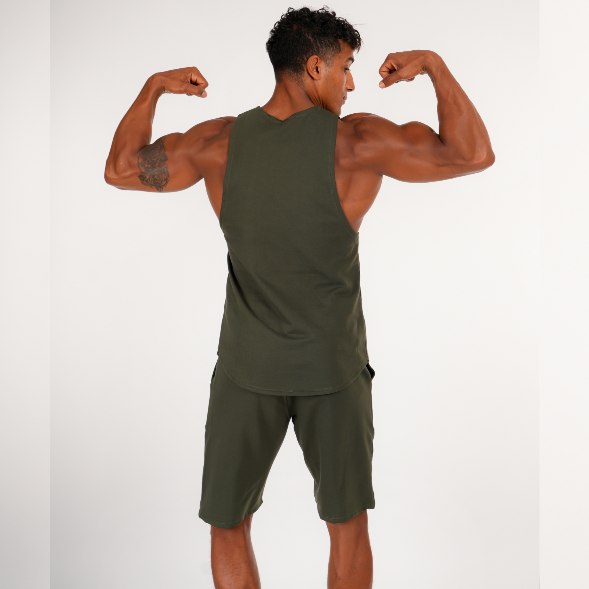 SET TANK ZIP & SHORT TIGERZ