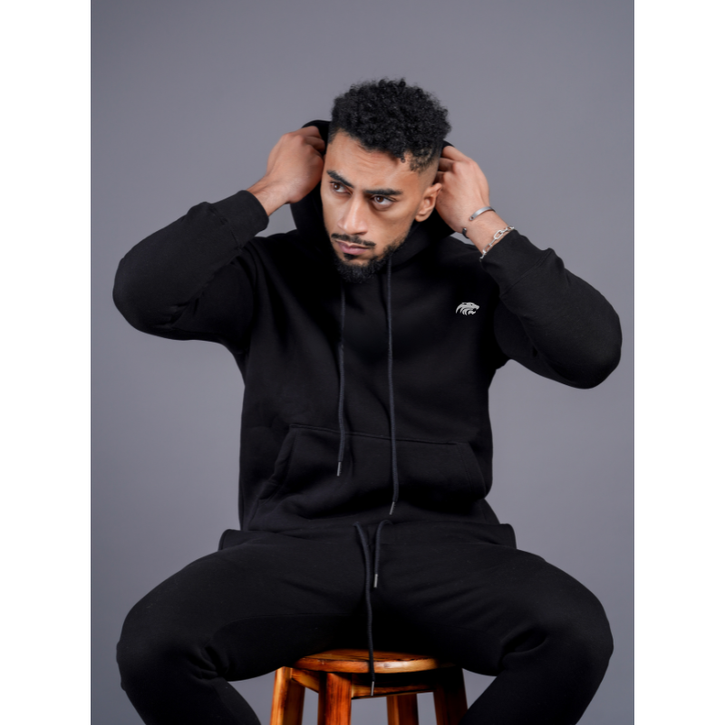 OVERSIZED HOODIE - BLACK