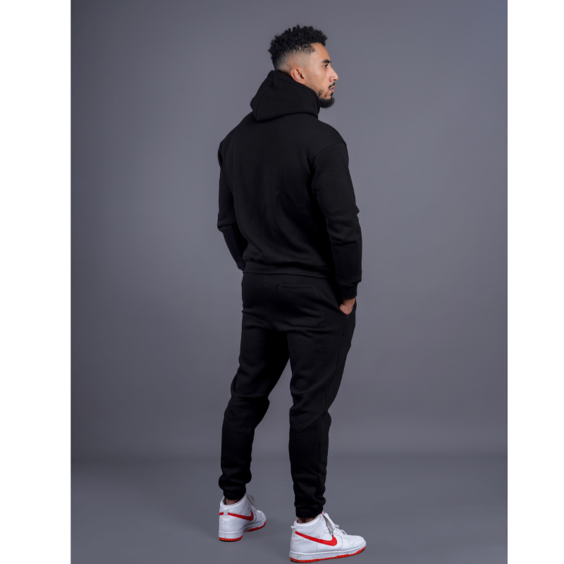 OVERSIZED HOODIE - BLACK