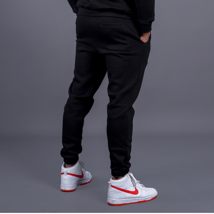 SET OVERSIZED HOODIE &amp; JOGGER - BLACK