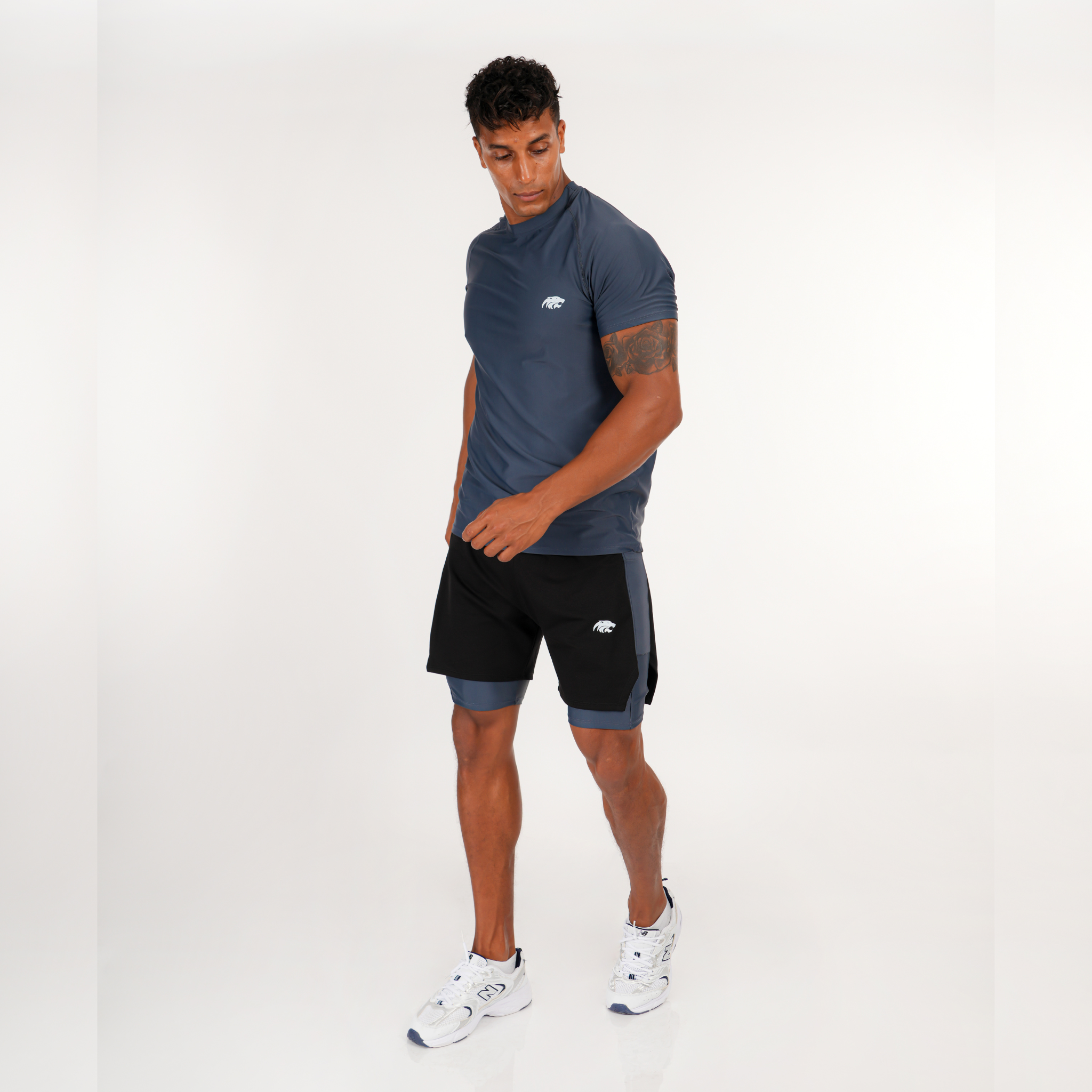 SET T-SHIRT &amp; SHORT ALL IN 1 TIGERZ