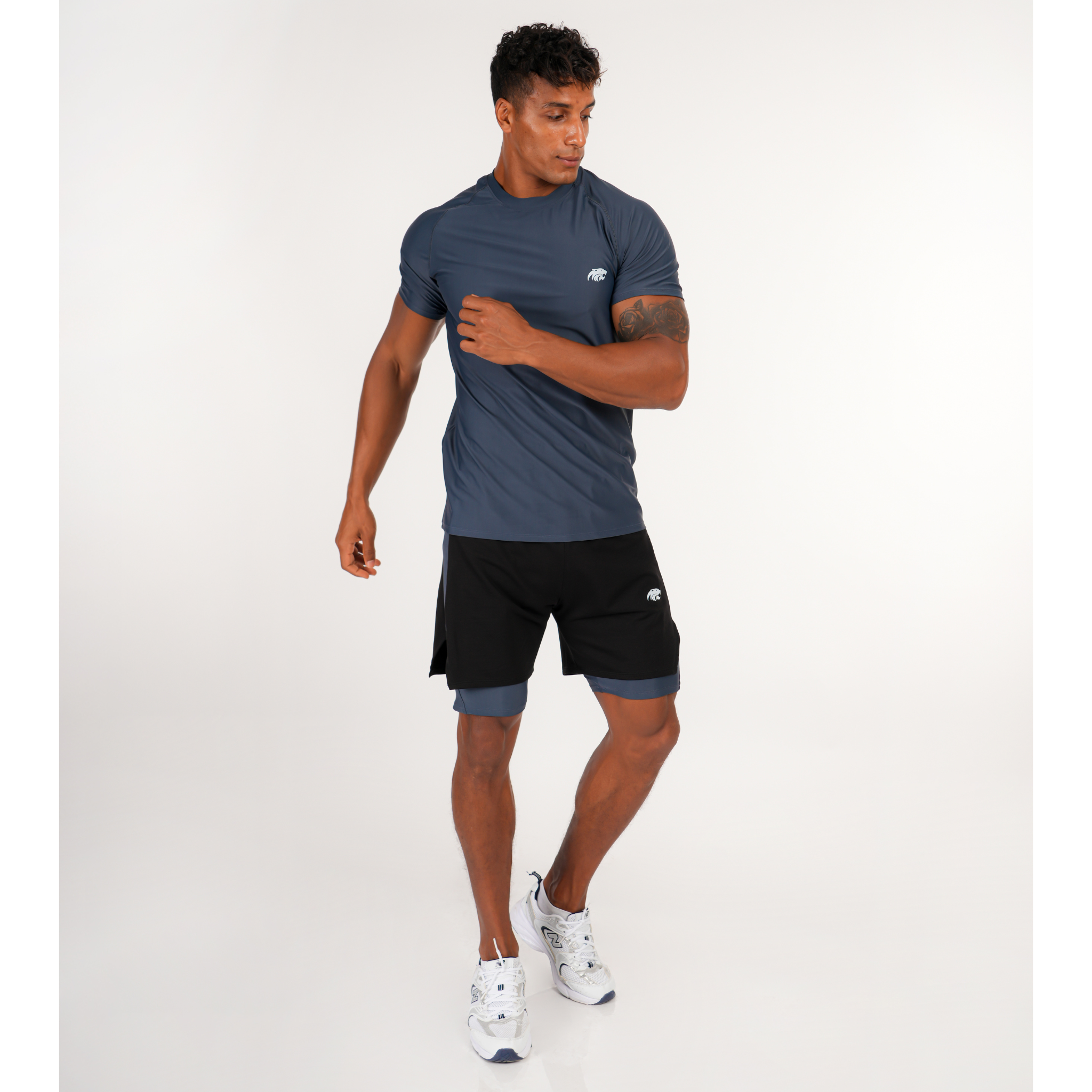 SET T-SHIRT &amp; SHORT ALL IN 1 TIGERZ