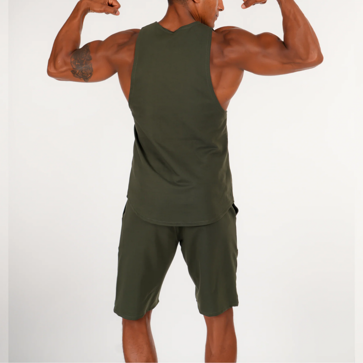 SET TANK ZIP &amp; SHORT TIGERZ