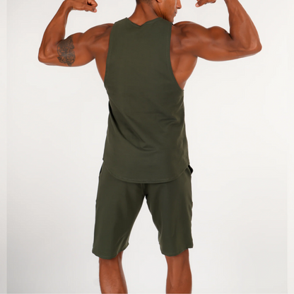 SET TANK ZIP &amp; SHORT TIGERZ