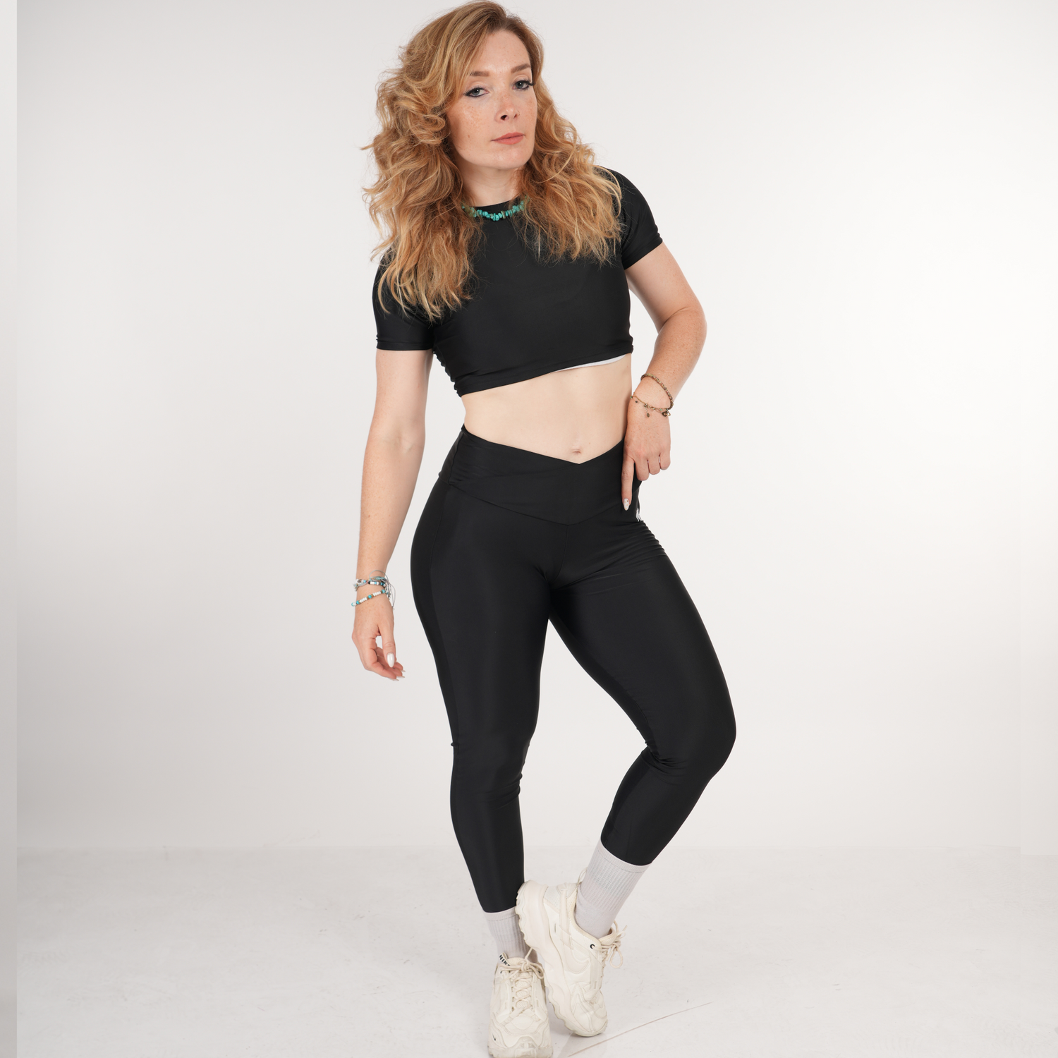 SET CROP TOP &amp; LEGGINGS  X TIGERZ