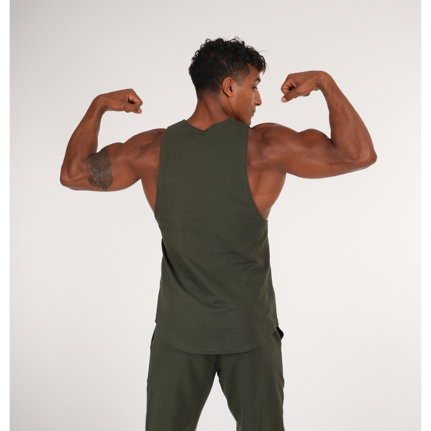 SET TANK ZIP &amp; SHORT TIGERZ