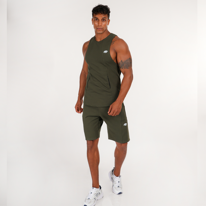 SET TANK ZIP &amp; SHORT TIGERZ