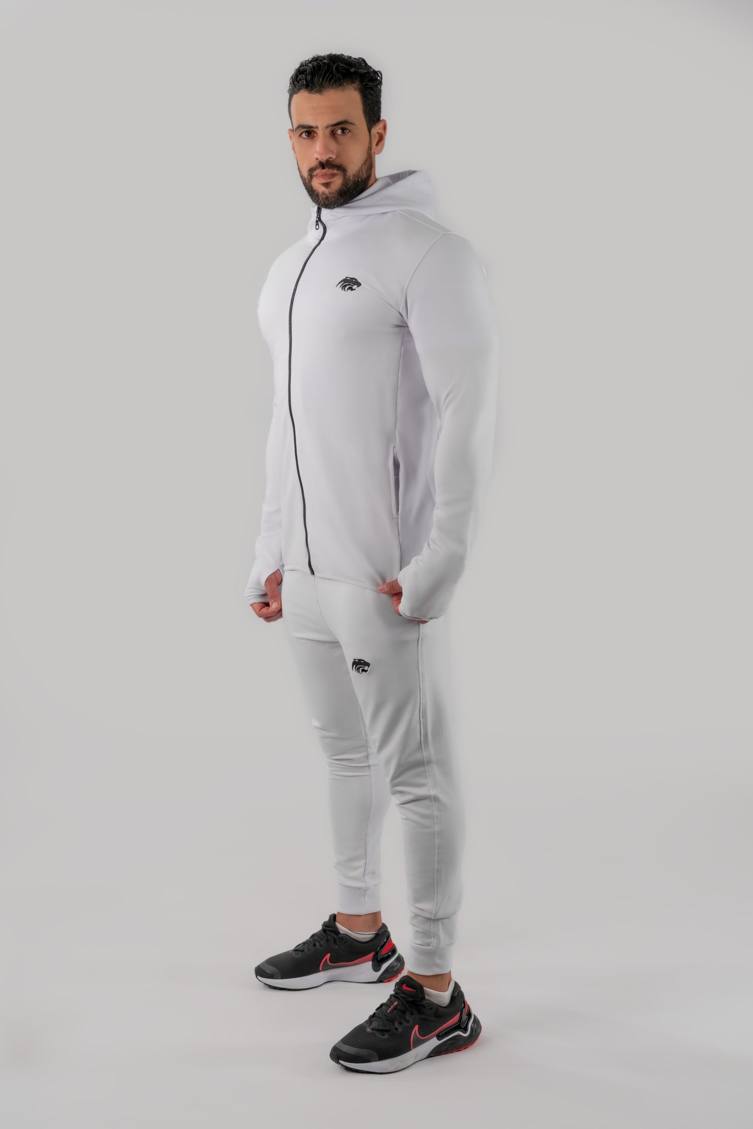 SET HOODIE &amp;amp; JOGGER - WHITE