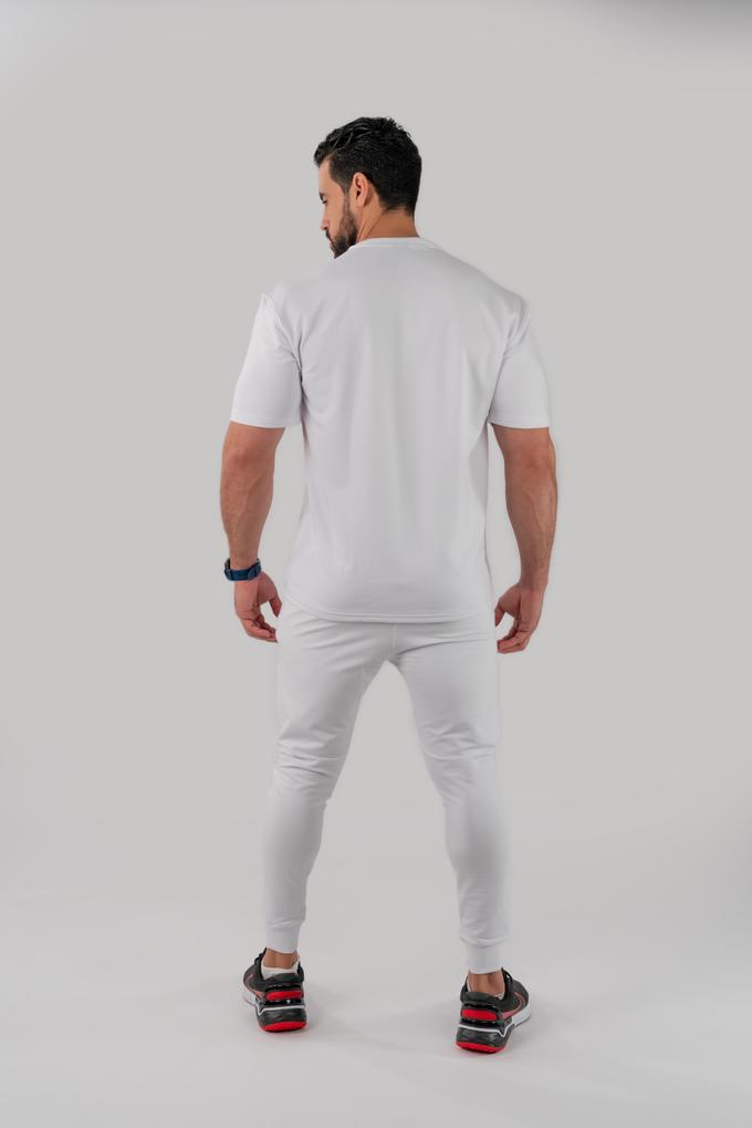 SET T-SHIRT &amp; JOGGER  TIGERZ - WHITE