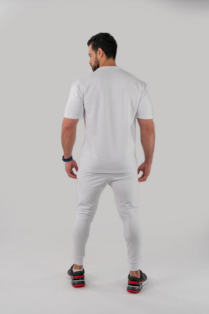 SET T-SHIRT &amp; JOGGER  TIGERZ - WHITE