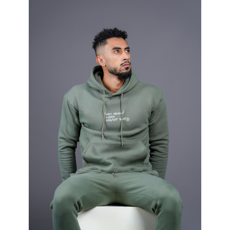 HOODIE  - DARK GREEN