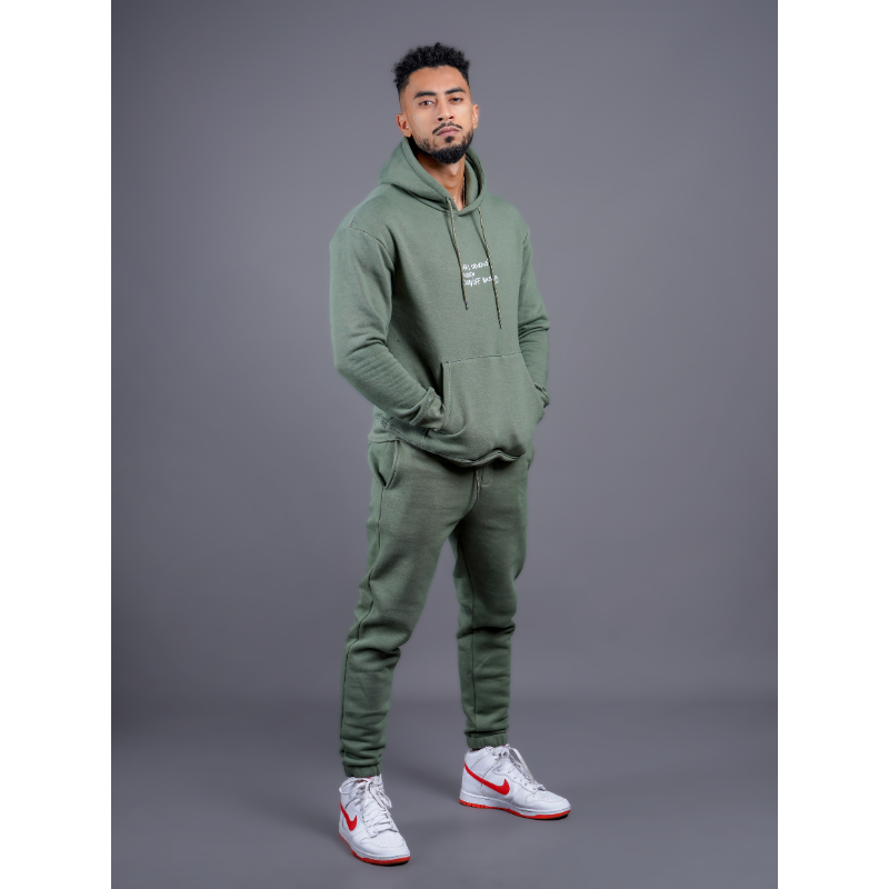 HOODIE  - DARK GREEN