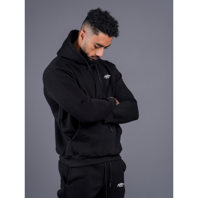 OVERSIZED HOODIE - BLACK