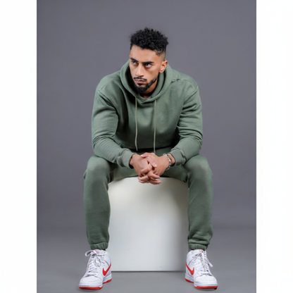 SET HOODIE &amp; JOGGER - BASIC