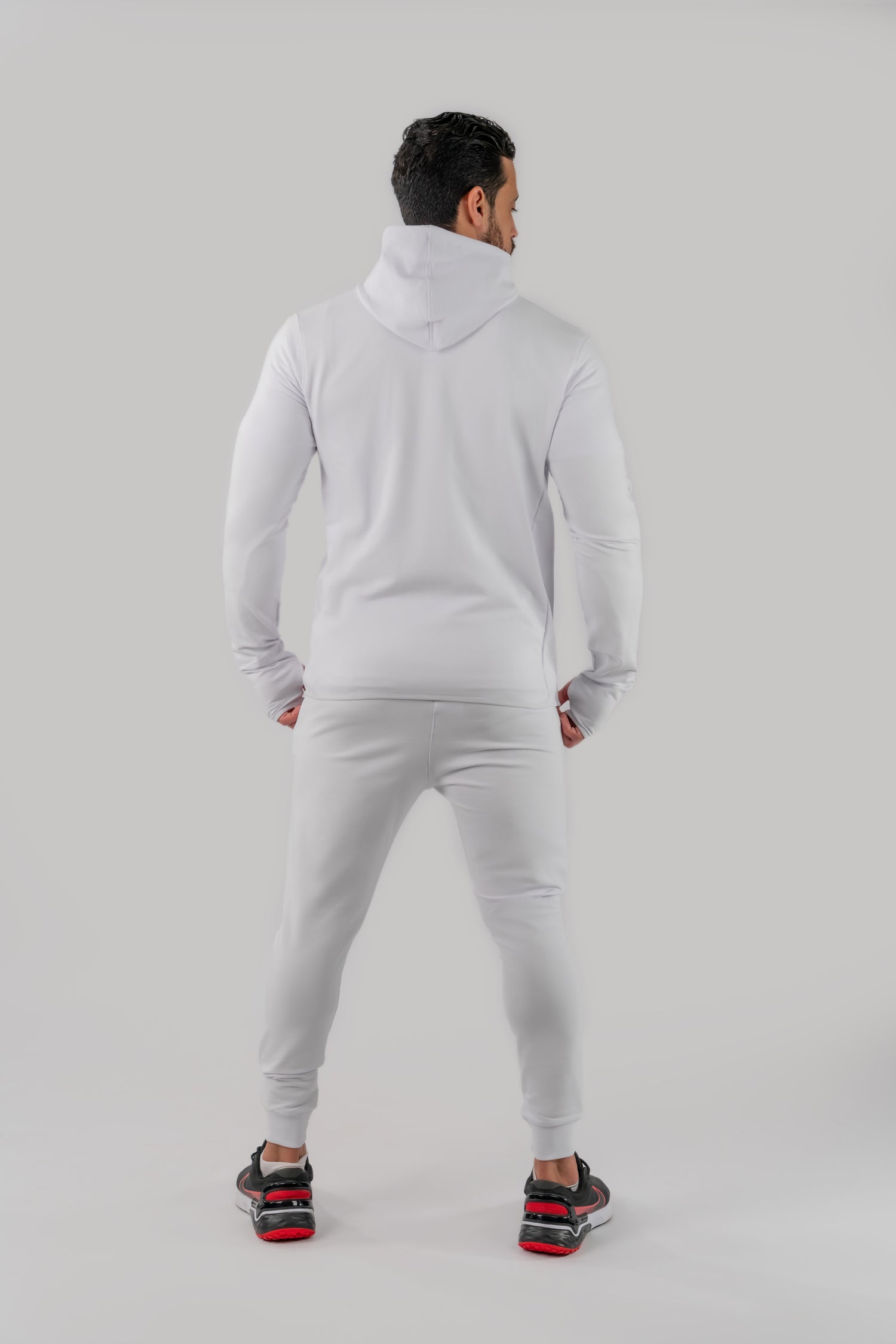 SET HOODIE &amp;amp; JOGGER - WHITE